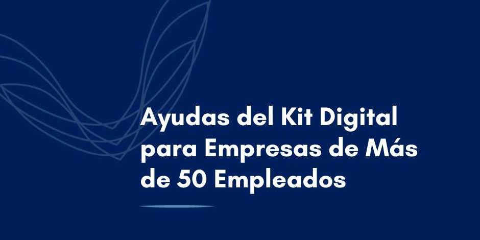 Ayudas del Kit Digital para Empresas de Más de 50 Empleados Ayudas del Kit Digital para Empresas de Más de 50 Empleados