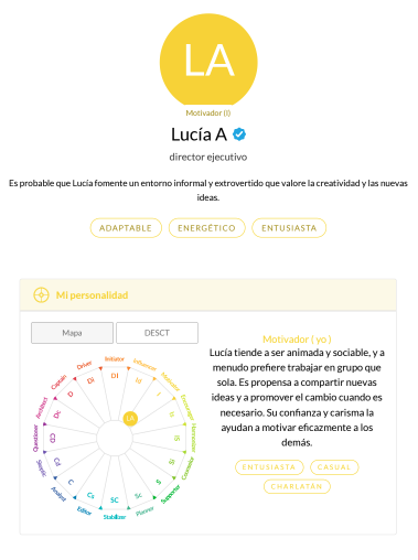 Herramienta Crystal para employer branding